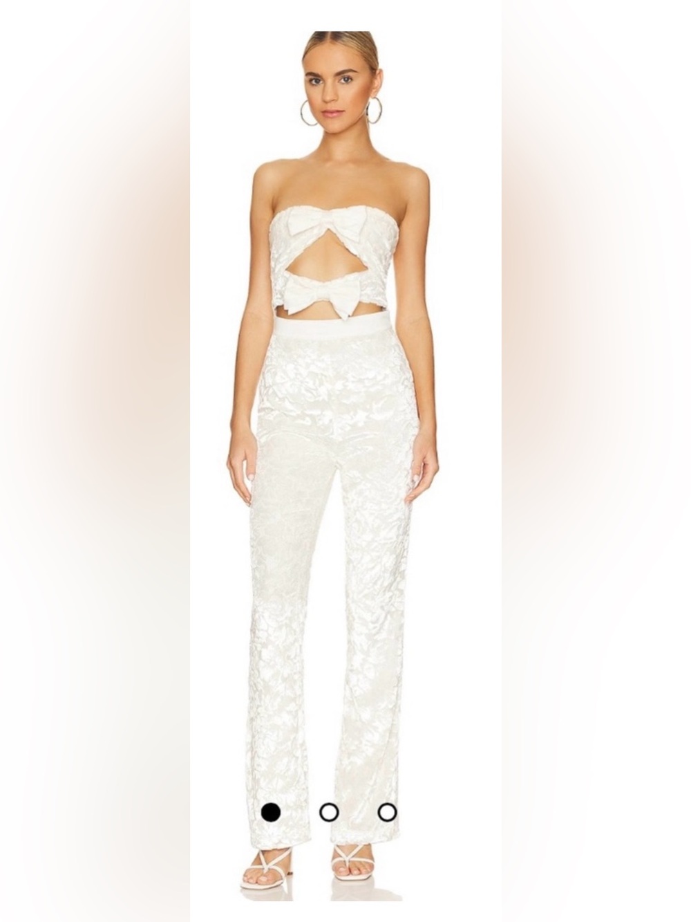 *Revolve *Tularosa Meave Jumpsuit in Ivory S
